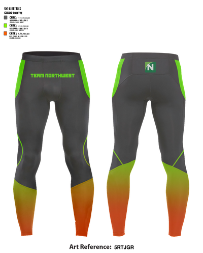 Northwest Bank Pelotonia 51629552 Compression Leggings - 1