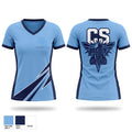 GS Baseball Women's Short Sleeve V-neck Shirt - 1