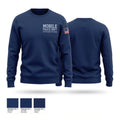 Mobile police dept 4th precinct 3rd Squad 5745218 Crew Neck Sweatshirt - 1
