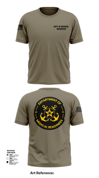 Short Sleeve Performance Shirt, DEPT OF MEDICAL READINESS, , Teamtime, Team time, sublimation, custom sports apparel, team uniforms, spirit wear, spiritwear, sports uniforms, custom shirts, team store, custom team store, fundraiser sports, apparel fundraiser
