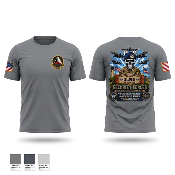 Short Sleeve Performance Shirt, 14th Security Forces Squadron, Air Force, Teamtime, Team time, sublimation, custom sports apparel, team uniforms, spirit wear, spiritwear, sports uniforms, custom shirts, team store, custom team store, fundraiser sports, apparel fundraiser
