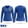 Franklin County EMS Women's Long Sleeve V-neck Shirt - 1