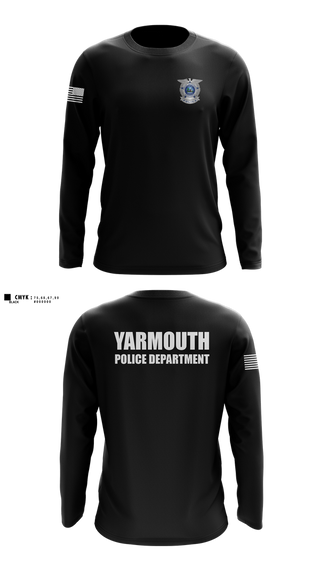 Long Sleeve Performance Shirt, YARMOUTH POLICE DEPARTMENT, Police, Teamtime, Team time, sublimation, custom sports apparel, team uniforms, spirit wear, spiritwear, sports uniforms, custom shirts, team store, custom team store, fundraiser sports, apparel fundraiser