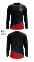 Olympic City Track Club 78162877 Long Sleeve Performance Shirt 2
