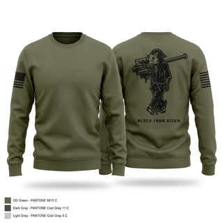Crew Neck Sweatshirt, 1st LAAD / Alpha/Hogs, Marines, Teamtime, Team time, sublimation, custom sports apparel, team uniforms, spirit wear, spiritwear, sports uniforms, custom shirts, team store, custom team store, fundraiser sports, apparel fundraiser