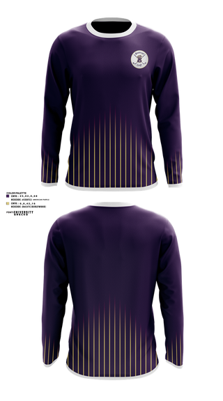 Long Sleeve Performance Polo, Bainbridge Bearcats Golf, Golf, Teamtime, Team time, sublimation, custom sports apparel, team uniforms, spirit wear, spiritwear, sports uniforms, custom shirts, team store, custom team store, fundraiser sports, apparel fundraiser