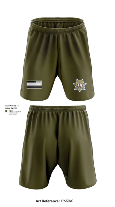 VFMA Use of Force Athletic Shorts With Pockets - 400