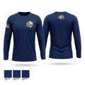 American Criminal Justice Association Long Sleeve Performance Shirt - 1