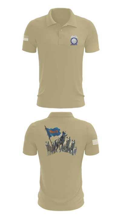 GSP POST 5 DALTON 6815888 Short Sleeve Performance Polo - 83