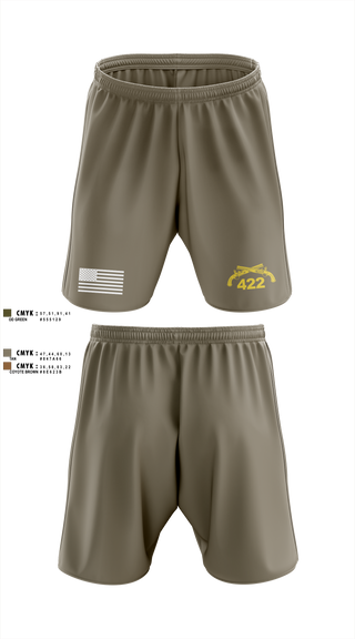Athletic Shorts With Pockets, 422nd Military Police Company, Army, Teamtime, Team time, sublimation, custom sports apparel, team uniforms, spirit wear, spiritwear, sports uniforms, custom shirts, team store, custom team store, fundraiser sports, apparel fundraiser