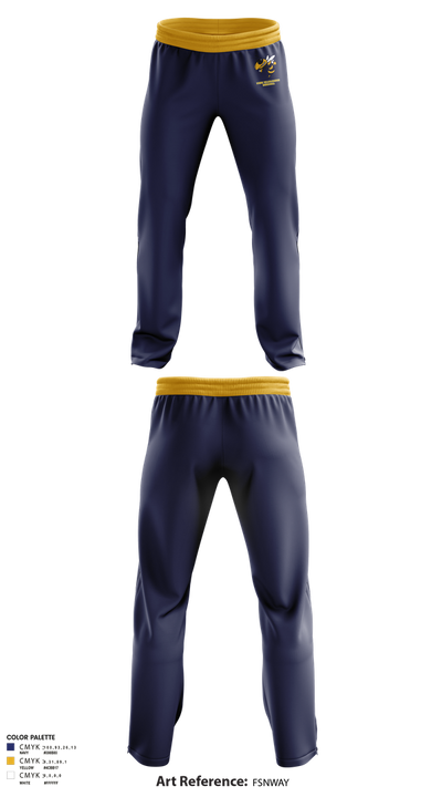 Wynne Yellowjackets 3239649 Sweatpants - 1