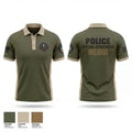 Muscogee Nation Police Tactical Medical team 86910263 Short Sleeve Performance Polo - 1