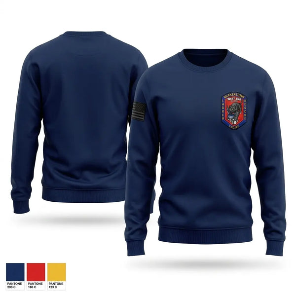 Crew Neck Sweatshirt, West End Fire Company, Fire Department, Teamtime, Team time, sublimation, custom sports apparel, team uniforms, spirit wear, spiritwear, sports uniforms, custom shirts, team store, custom team store, fundraiser sports, apparel fundraiser