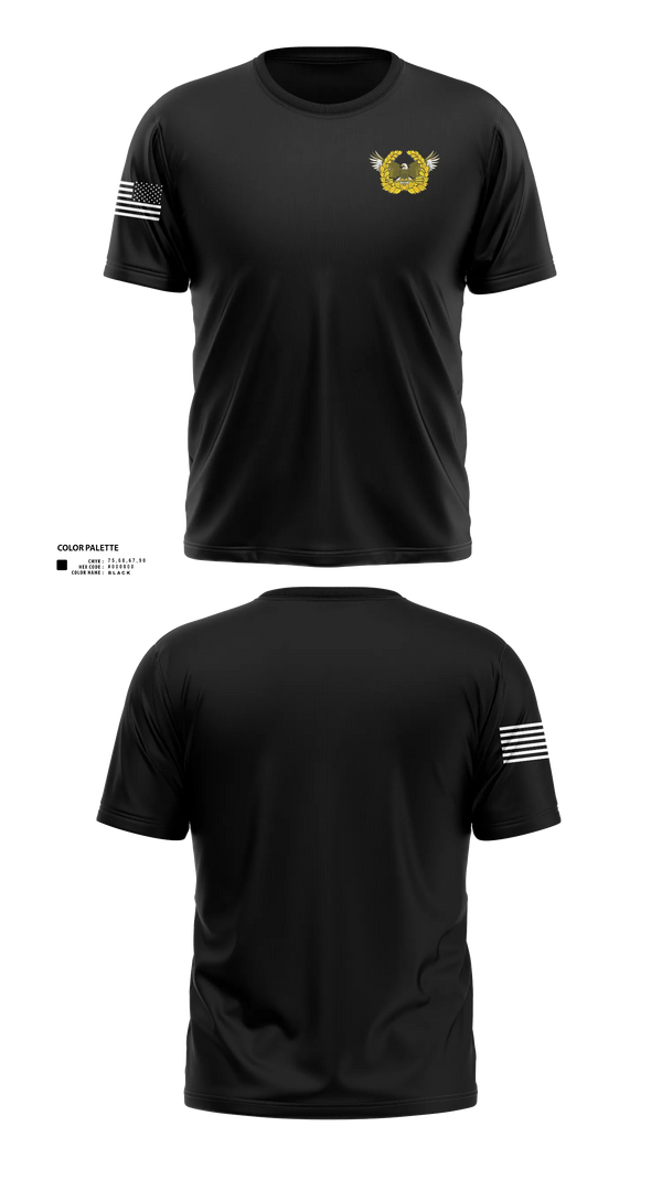 Old School Cotton Feel Shirt, Arlington Hall Minuteman Silver Chapter - USAWOA, Army, Teamtime, Team time, sublimation, custom sports apparel, team uniforms, spirit wear, spiritwear, sports uniforms, custom shirts, team store, custom team store, fundraiser sports, apparel fundraiser