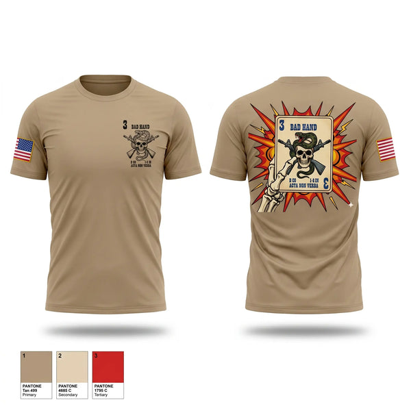 Short Sleeve Performance Shirt, Bad Hand, Army, Teamtime, Team time, sublimation, custom sports apparel, team uniforms, spirit wear, spiritwear, sports uniforms, custom shirts, team store, custom team store, fundraiser sports, apparel fundraiser