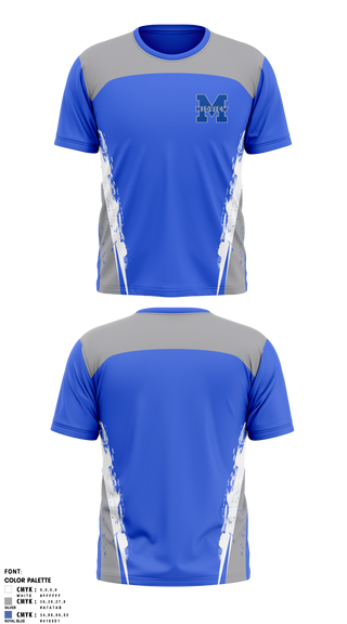 Short Sleeve Performance Shirt, Midview Middies, Cheer, Teamtime, Team time, sublimation, custom sports apparel, team uniforms, spirit wear, spiritwear, sports uniforms, custom shirts, team store, custom team store, fundraiser sports, apparel fundraiser
