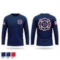 Saxton Vol Fire Company 10471295 Long Sleeve Performance Shirt - 1
