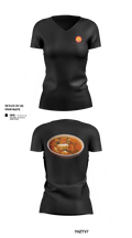 Namaste MoMo and Curry House 1830129 Women's Short Sleeve V-neck Shirt - 100
