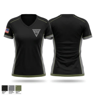 Womens Short Sleeve Vneck Shirt, Paulsboro Police Department, Police, Teamtime, Team time, sublimation, custom sports apparel, team uniforms, spirit wear, spiritwear, sports uniforms, custom shirts, team store, custom team store, fundraiser sports, apparel fundraiser