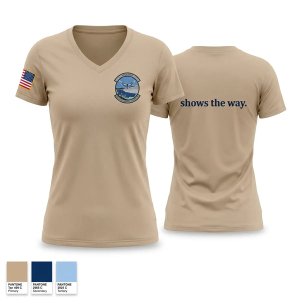 Womens Short Sleeve Vneck Shirt, CAP GA-160, Air Force, Teamtime, Team time, sublimation, custom sports apparel, team uniforms, spirit wear, spiritwear, sports uniforms, custom shirts, team store, custom team store, fundraiser sports, apparel fundraiser