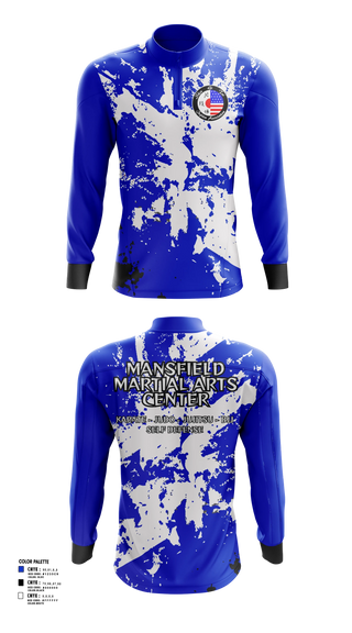 Quarter Zip Jacket, Mansfield Martial Arts Center, , Teamtime, Team time, sublimation, custom sports apparel, team uniforms, spirit wear, spiritwear, sports uniforms, custom shirts, team store, custom team store, fundraiser sports, apparel fundraiser