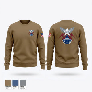 Crew Neck Sweatshirt, 4 SOPS, Space Force, Teamtime, Team time, sublimation, custom sports apparel, team uniforms, spirit wear, spiritwear, sports uniforms, custom shirts, team store, custom team store, fundraiser sports, apparel fundraiser