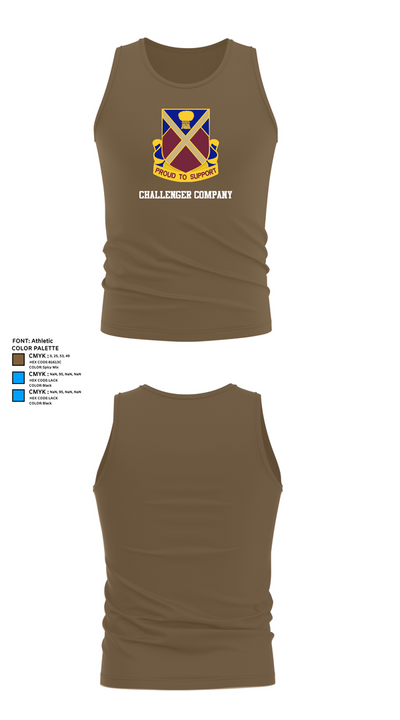Challenger Company 82486130 Tank Top - 19