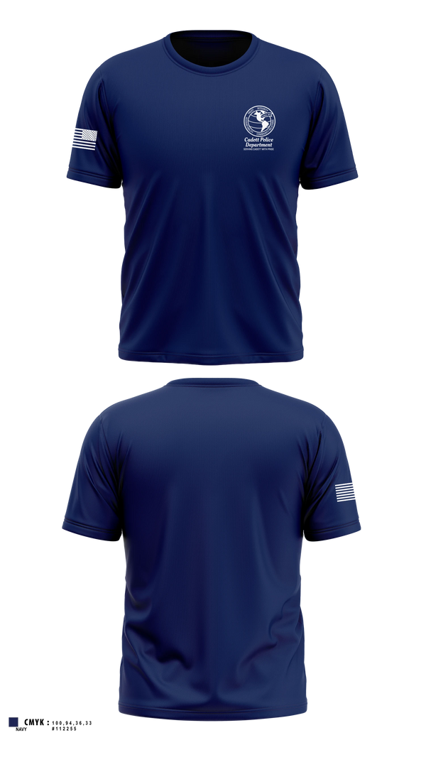 Short Sleeve Performance Shirt, Cadott Police Department, Police, Teamtime, Team time, sublimation, custom sports apparel, team uniforms, spirit wear, spiritwear, sports uniforms, custom shirts, team store, custom team store, fundraiser sports, apparel fundraiser