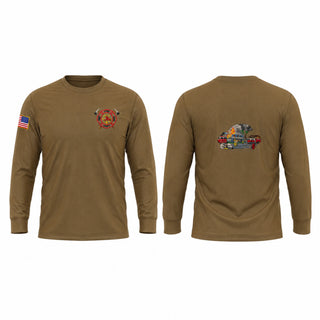 Long Sleeve Performance Shirt, CDCR FIRE DEPT, Fire Department, Teamtime, Team time, sublimation, custom sports apparel, team uniforms, spirit wear, spiritwear, sports uniforms, custom shirts, team store, custom team store, fundraiser sports, apparel fundraiser