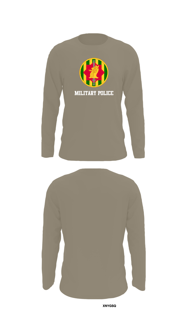 Long Sleeve Performance Shirt, Military Police, Army, Teamtime, Team time, sublimation, custom sports apparel, team uniforms, spirit wear, spiritwear, sports uniforms, custom shirts, team store, custom team store, fundraiser sports, apparel fundraiser