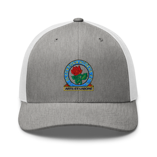 Blackburn Rovers 13216348 Retro Trucker Hat | Yupoong 6606