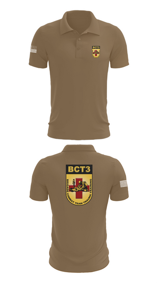 Short Sleeve Performance Polo, BCT3, Army, Teamtime, Team time, sublimation, custom sports apparel, team uniforms, spirit wear, spiritwear, sports uniforms, custom shirts, team store, custom team store, fundraiser sports, apparel fundraiser
