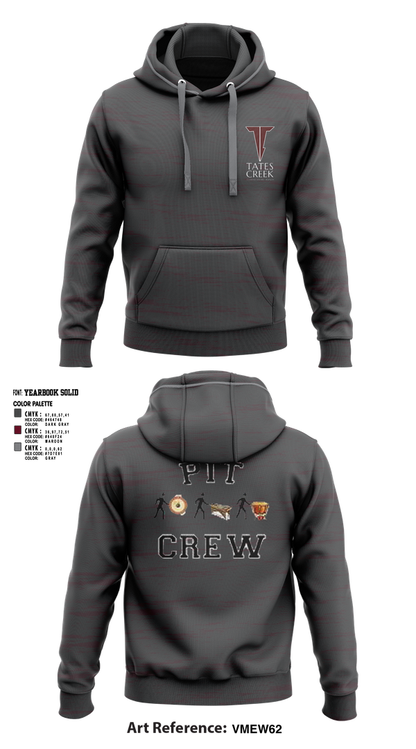 Hoodie, Tates Creek Commodore Marching Band, , Teamtime, Team time, sublimation, custom sports apparel, team uniforms, spirit wear, spiritwear, sports uniforms, custom shirts, team store, custom team store, fundraiser sports, apparel fundraiser