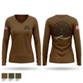 133 SFS Women's Long Sleeve V-neck Shirt - 1