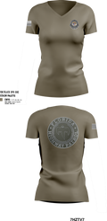 Florida Highway Patrol 5155523 Women's Short Sleeve V-neck Shirt - 101