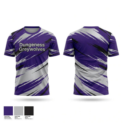 Dungeness Greywolves Short Sleeve Performance Shirt - 1