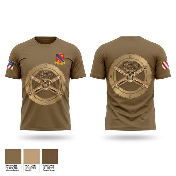 Short Sleeve Performance Shirt, C Btry 1-133rd FA BN, National Guard, Teamtime, Team time, sublimation, custom sports apparel, team uniforms, spirit wear, spiritwear, sports uniforms, custom shirts, team store, custom team store, fundraiser sports, apparel fundraiser