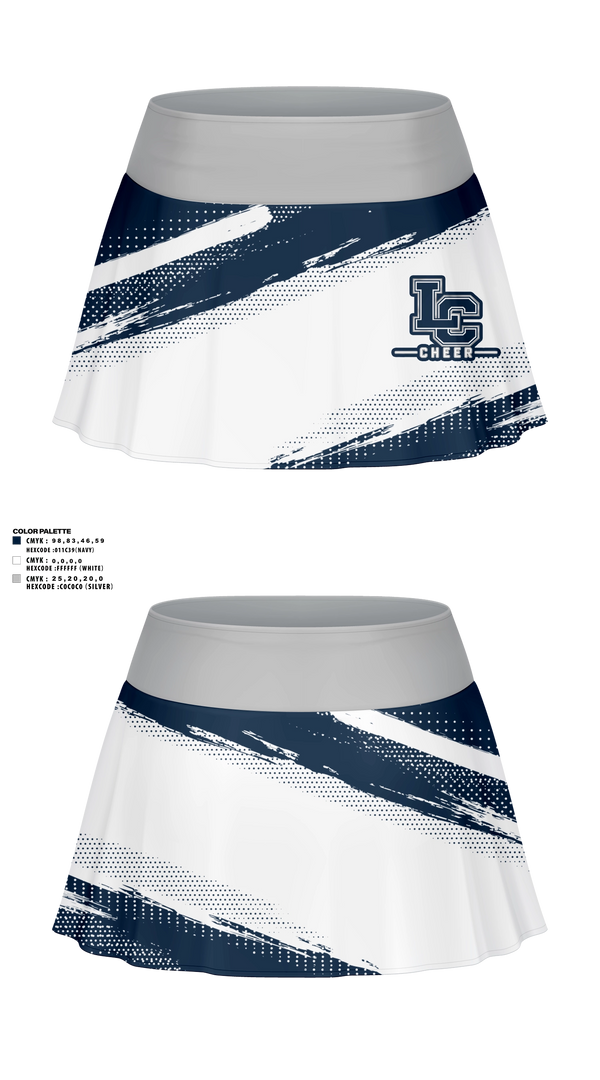 Lacrosse Skort, La Cueva Bears, Cheer, Teamtime, Team time, sublimation, custom sports apparel, team uniforms, spirit wear, spiritwear, sports uniforms, custom shirts, team store, custom team store, fundraiser sports, apparel fundraiser