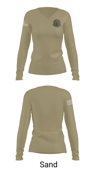 Womens Long Sleeve Vneck Shirt, 270 CAOS, , Teamtime, Team time, sublimation, custom sports apparel, team uniforms, spirit wear, spiritwear, sports uniforms, custom shirts, team store, custom team store, fundraiser sports, apparel fundraiser