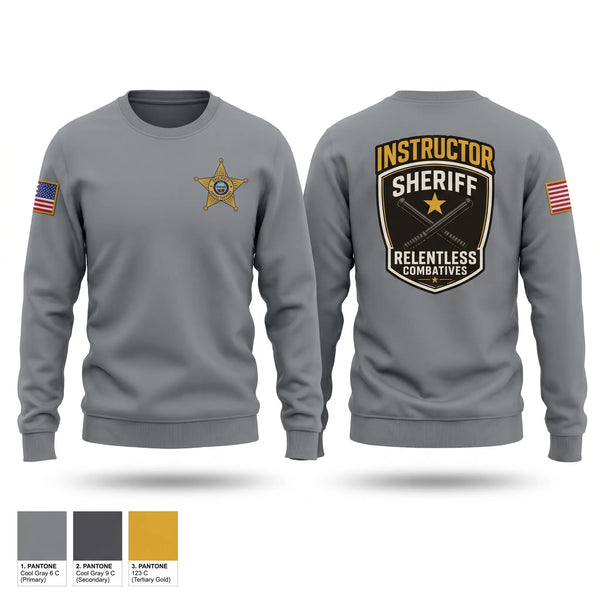 Crew Neck Sweatshirt, Lucas County SO, Police, Teamtime, Team time, sublimation, custom sports apparel, team uniforms, spirit wear, spiritwear, sports uniforms, custom shirts, team store, custom team store, fundraiser sports, apparel fundraiser