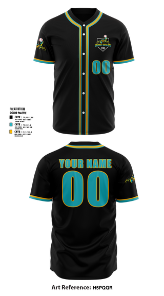 Full Button Baseball Jersey, Ghost Crabs, Baseball, Teamtime, Team time, sublimation, custom sports apparel, team uniforms, spirit wear, spiritwear, sports uniforms, custom shirts, team store, custom team store, fundraiser sports, apparel fundraiser