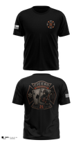 Cicero Fire Department Old School Cotton Feel Shirt - 2