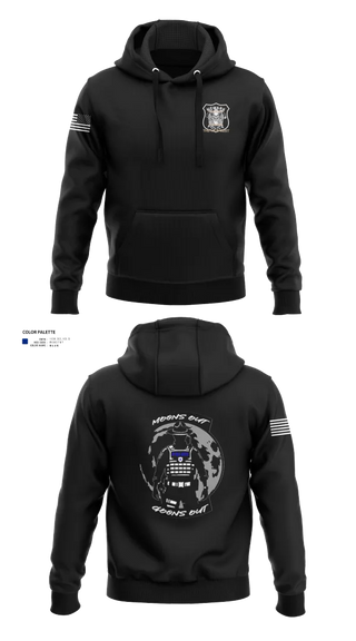Hoodie, 4th Precinct, Police, Teamtime, Team time, sublimation, custom sports apparel, team uniforms, spirit wear, spiritwear, sports uniforms, custom shirts, team store, custom team store, fundraiser sports, apparel fundraiser