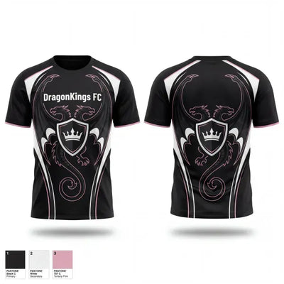 DragonKings FC 45443266 Soft Poly Tee Cotton Like Feel - 1