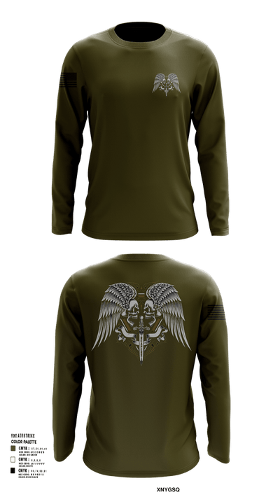 Az Reapers 53491469 Long Sleeve Performance Shirt 52