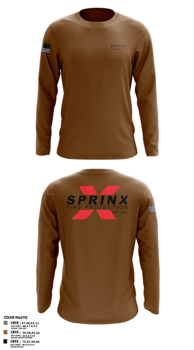 SPRINX FIRE PROTECTION 22334846 Long Sleeve Performance Shirt 106