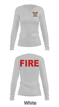Peñitas Fire Department 90249747 Women's Long Sleeve V-neck Shirt - 11