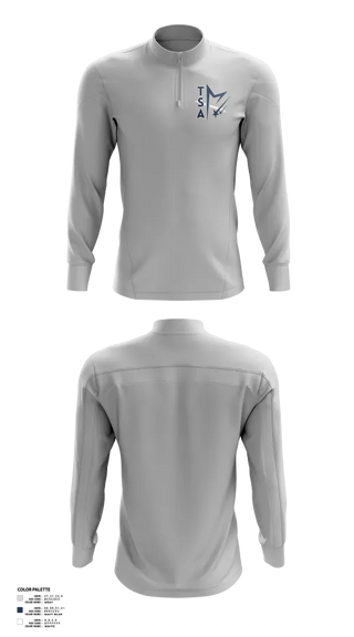 Quarter Zip Jacket, Tri Star Athletics, Men's Basketball, Teamtime, Team time, sublimation, custom sports apparel, team uniforms, spirit wear, spiritwear, sports uniforms, custom shirts, team store, custom team store, fundraiser sports, apparel fundraiser