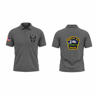 Short Sleeve Performance Polo, Central Booking, Police, Teamtime, Team time, sublimation, custom sports apparel, team uniforms, spirit wear, spiritwear, sports uniforms, custom shirts, team store, custom team store, fundraiser sports, apparel fundraiser
