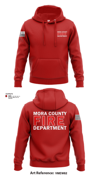 Hoodie, Mora county fire, Fire Department, Teamtime, Team time, sublimation, custom sports apparel, team uniforms, spirit wear, spiritwear, sports uniforms, custom shirts, team store, custom team store, fundraiser sports, apparel fundraiser